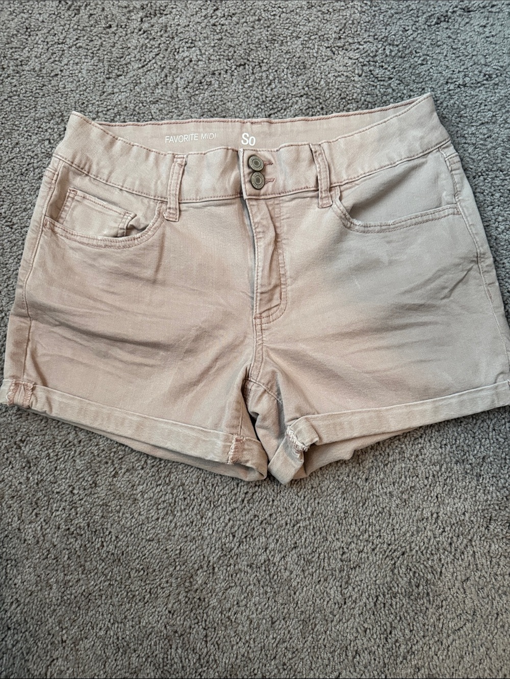 So Favorite Midi Women's light pink Shorts